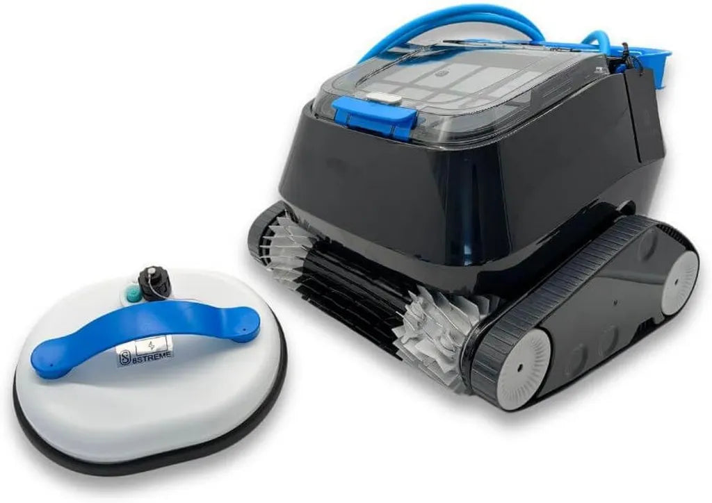 Kabelloser Poolroboter mit leistungsstarkem Akku
