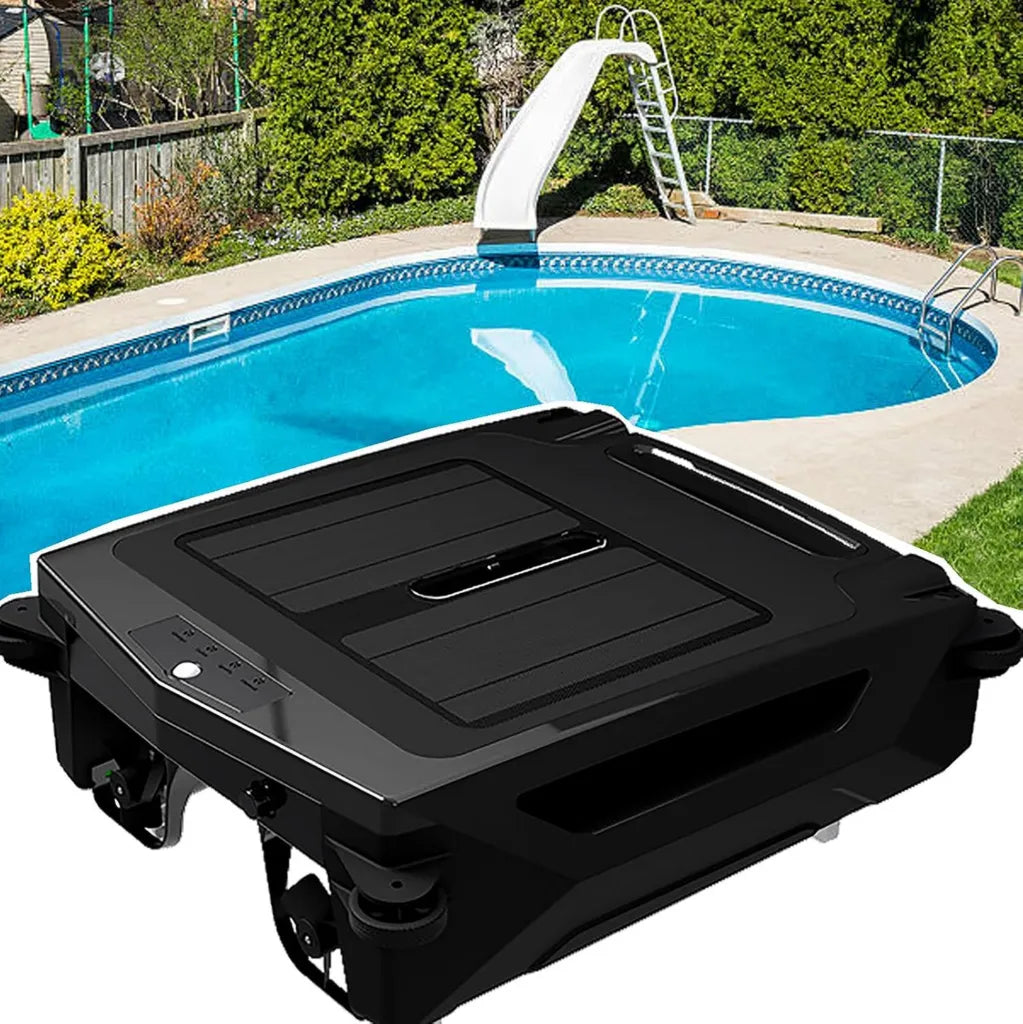 Kabelloser Solar-Poolroboter mit Doppelladung und Geschwindigkeitsmodi