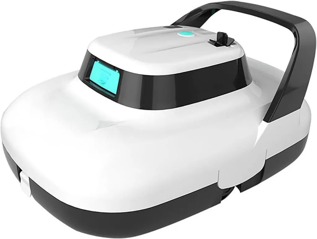 Kabelloser Poolroboter mit Selbstparken und Präzisionsfilter, 300m² Reinigung, 90 Minuten Laufzeit