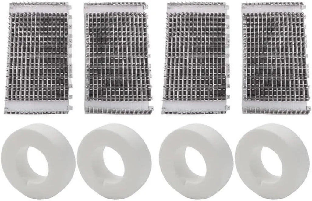 Effiziente Reinigungsbürste und Ring-Set für Poolroboter DX3/DX4, kompatibel mit Ersatzteil 6101641-R2