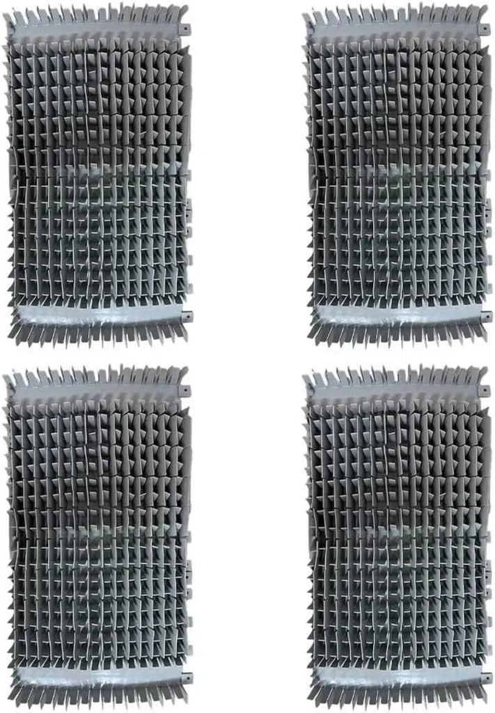 Kletterbürste für Roboter-Poolreiniger DX-Serie, robust, grau, Ersatzteile (2er oder 4er Pack)