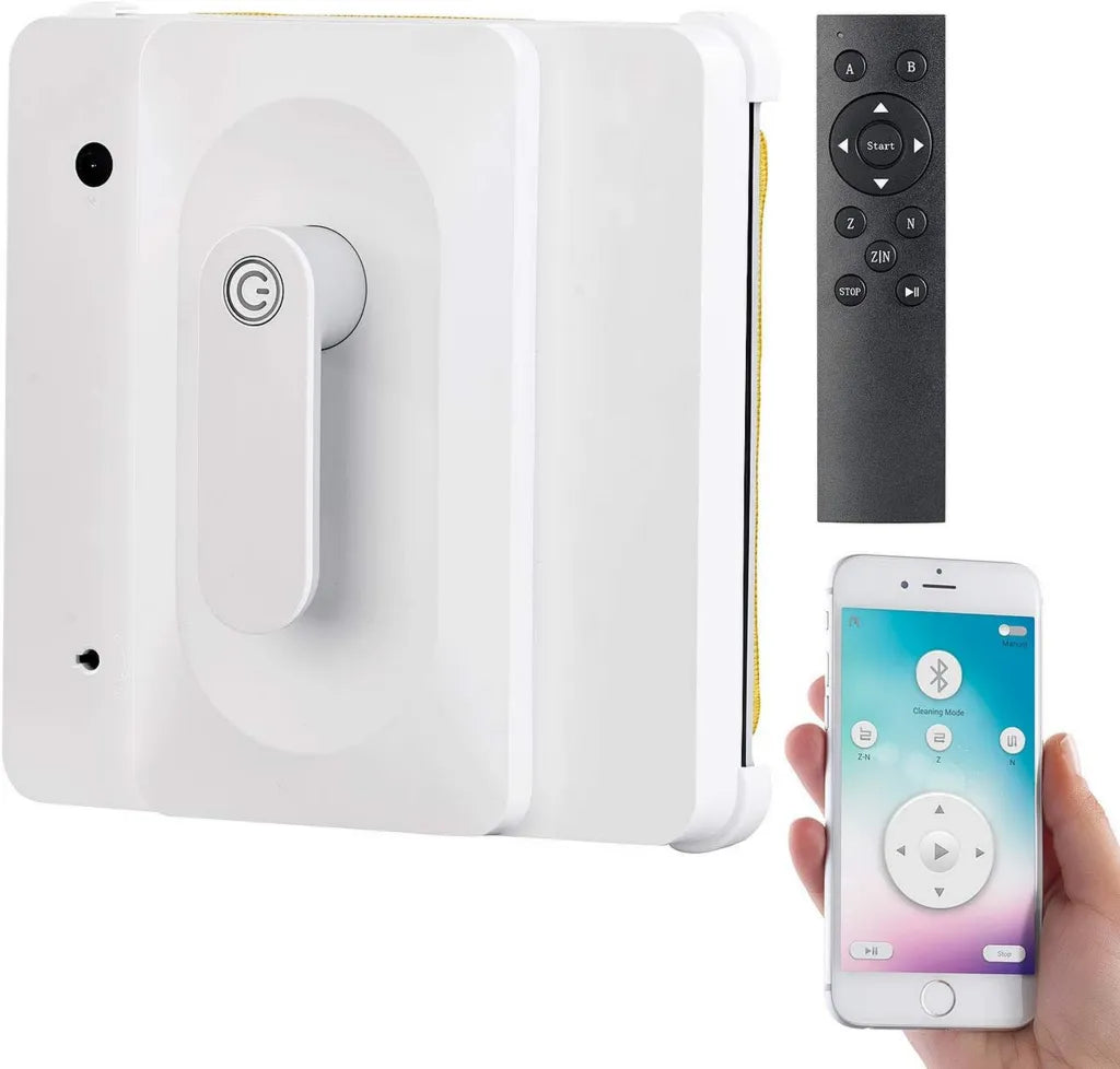 Sichler Fensterputzroboter PR-040 mit App-Steuerung und Sicherheitsseil