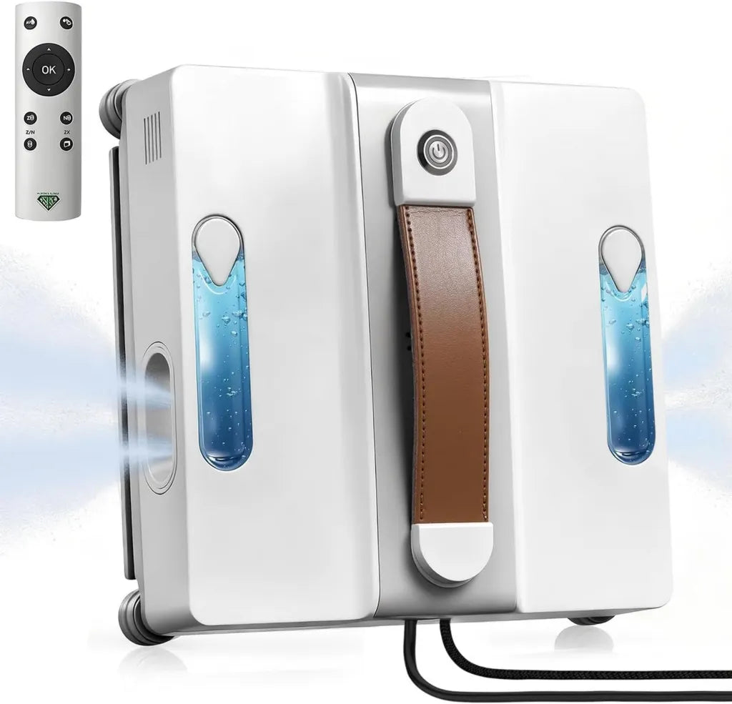 Intelligenter Fensterreinigungsroboter mit Sprühfunktion und 3200 Pa Saugleistung