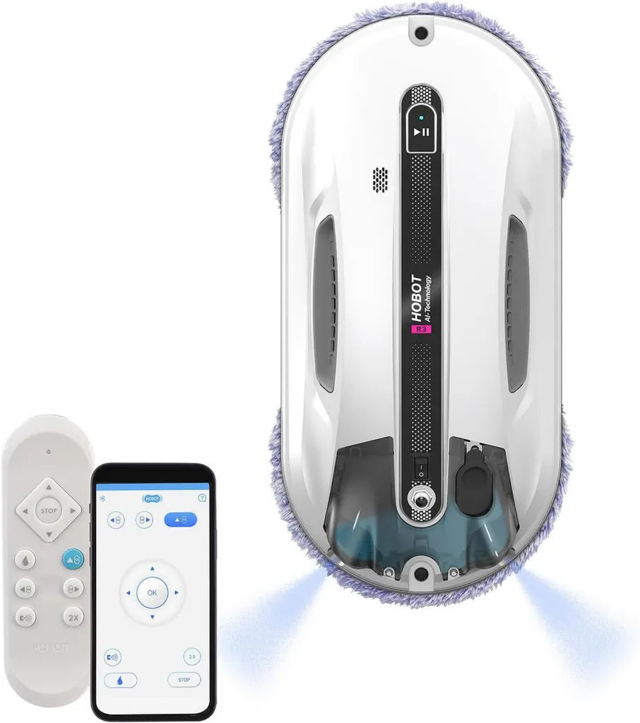 HOBOT-R3 Fensterputzroboter mit Dual-Sprühfunktion und App-Steuerung