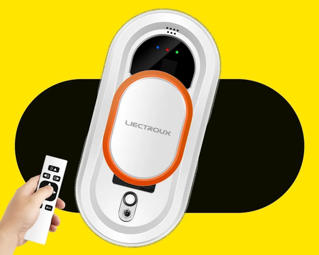 LIECTROUX HCR-09 Intelligenter Fensterputzroboter mit Sicherheitssystem
