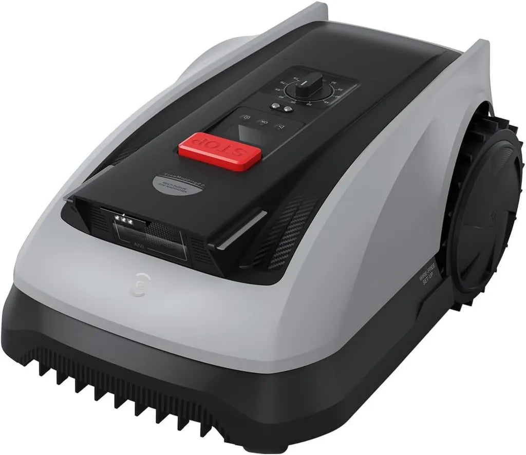 ECOVACS GOAT O600 Rasenmäher-Roboter mit RTK-Navigation, AI-Hinderniserkennung und App-Steuerung, 19 cm Schnittbreite für Gärten bis 600 m²