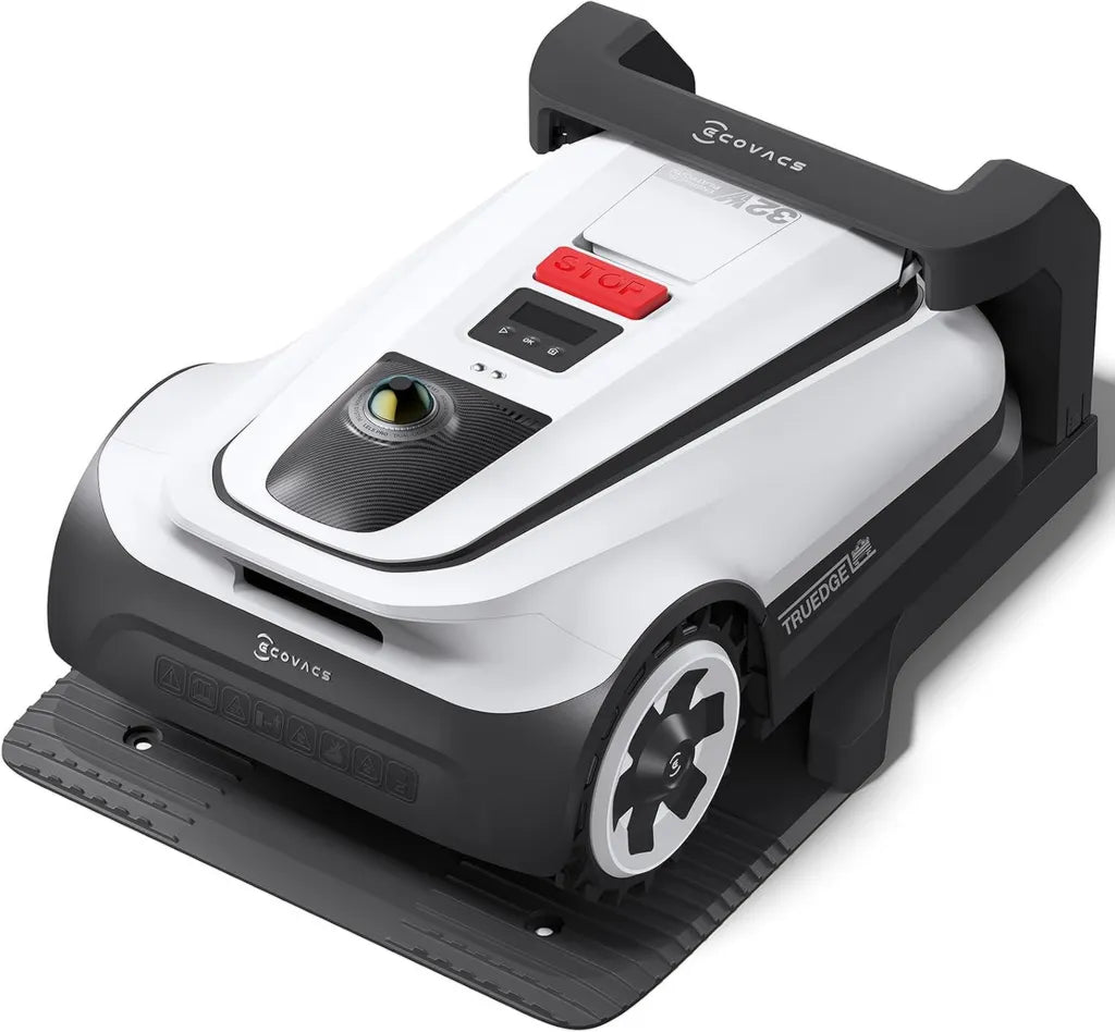 ECOVACS Goat A3000 LiDAR Rasenmähroboter, kabellos für 3000 m², Dual-LiDAR Navigation, 330 mm Schnittbreite, schnelles Laden in 45 Min., 100W Leistung, präzise Kantenpflege