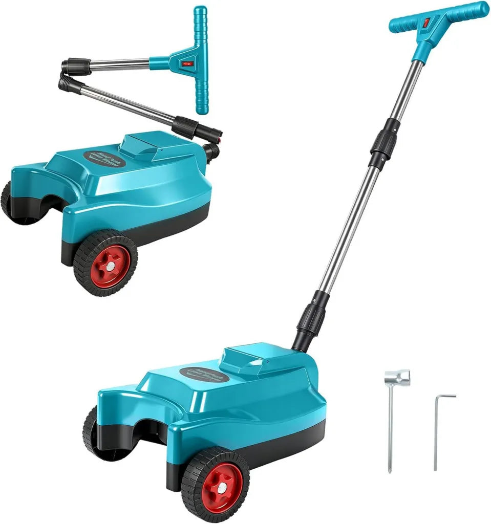 Kabelloser Rasenmäher für Makita 18V, 23 cm Schnittbreite, verstellbare Schnitthöhe, bürstenloser Motor, perfekt für kleine Gärten bis 50 m² (ohne Akku)