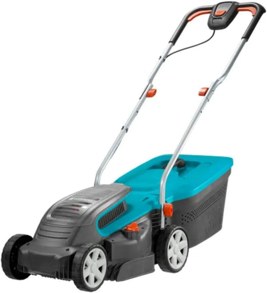 Gardena PowerMax Li-40/32 Akku-Rasenmäher: 280m² Mähfläche, 32cm Schnittbreite, 30l Grasfangkorb, verstellbare Schnitthöhe 20-60mm, klappbares Design, ergonomischer Griff