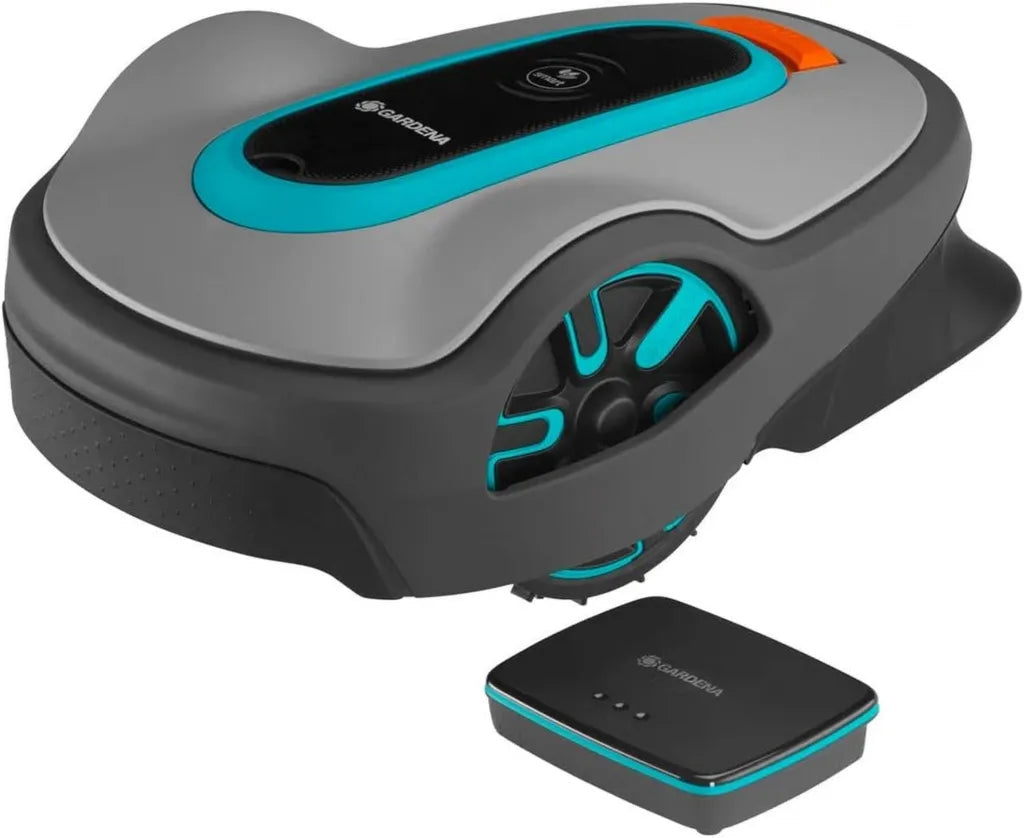 Gardena intelligenter Mähroboter SILENO Life: LONA AI, App-Steuerung, SensorControl, geeignet für 1000m² und Steigungen bis 35%, inkl. Smart Gateway, deutsche Version