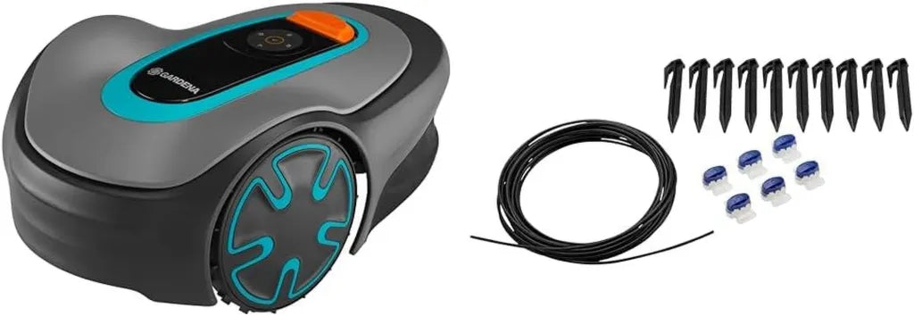 Gardena SILENO minimo 500m² Rasenroboter mit Begrenzungskabel-Reparaturset