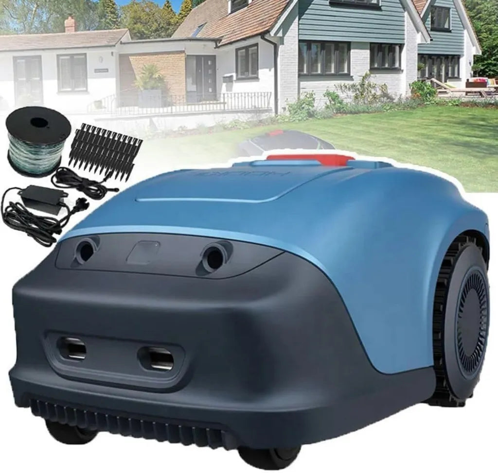 Automatischer Rasenmähroboter mit App-Steuerung und Sicherheitsschutz