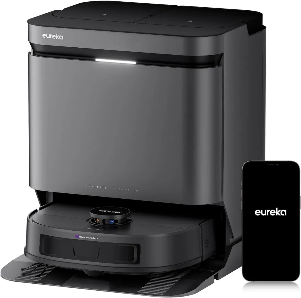 Eureka J15 Evo Ultra: Saugroboter mit Wisch- und Selbstreinigungsfunktion, 22000 Pa Leistung, Anti-Wickel-Bürsten