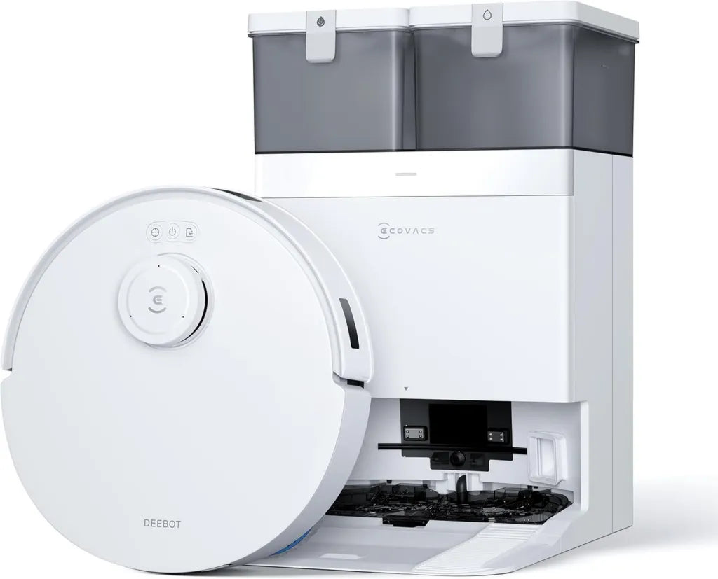 ECOVACS DEEBOT T30C Pro Saugroboter mit Wischfunktion und 15400Pa Saugkraft, Selbstreinigungsstation, Heißlufttrocknung, 200 Minuten Laufzeit, Perfekt für Haustiere und Teppiche