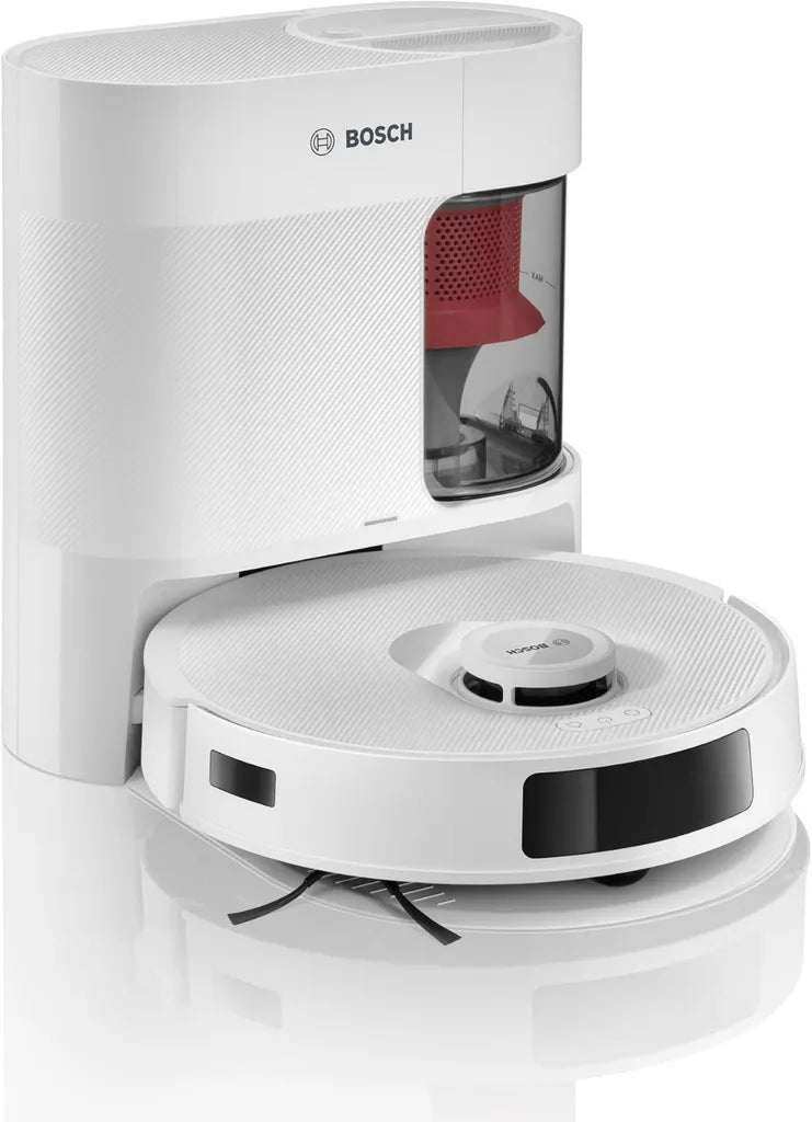 Bosch Saugroboter Spotless Pro mit Wischfunktion, 11.000 Pa, Smart Vision Navigation, App-Steuerung, Weiß