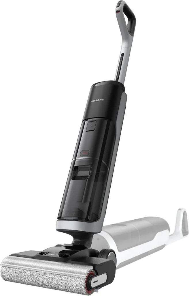 Dreame H14 Pro Bodenstaubsauger mit Nass- und Trockensaugfunktion, Liegeposition bis 180°, 60 °C Bürstenreinigung, 18.000Pa Saugleistung, App-Steuerung, Automatische Lösungsmittelverteilung
