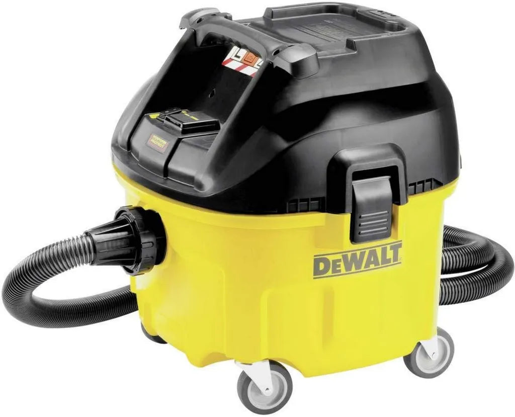 DEWALT Industriestaubsauger L-Klasse 1400W, 30L Behälter, 4080 L/min Luftleistung