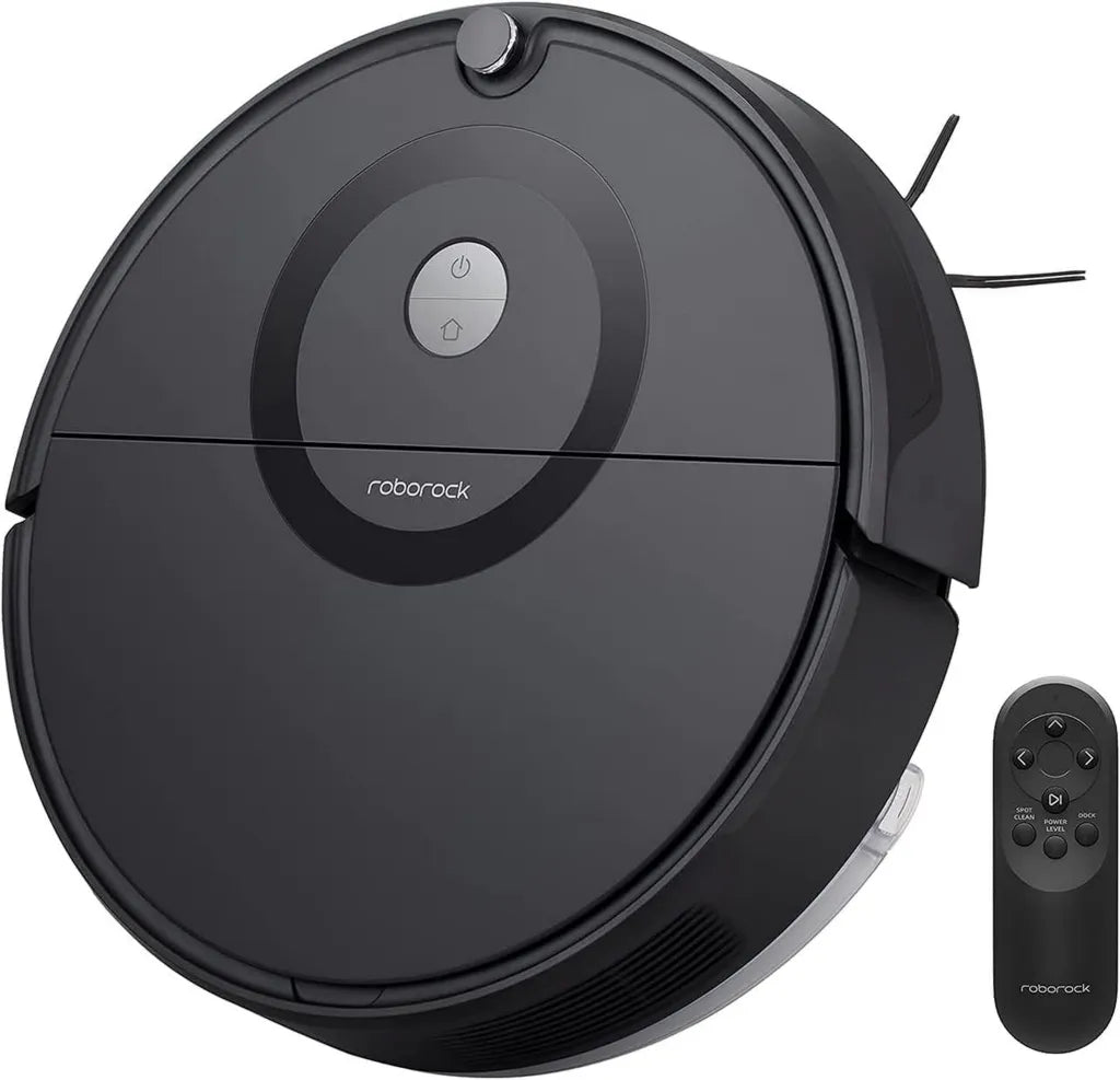 Roborock E5 Smarter Saug- und Wischroboter, 2500Pa, 200min Laufzeit, Gyrosensoren, Schwarz