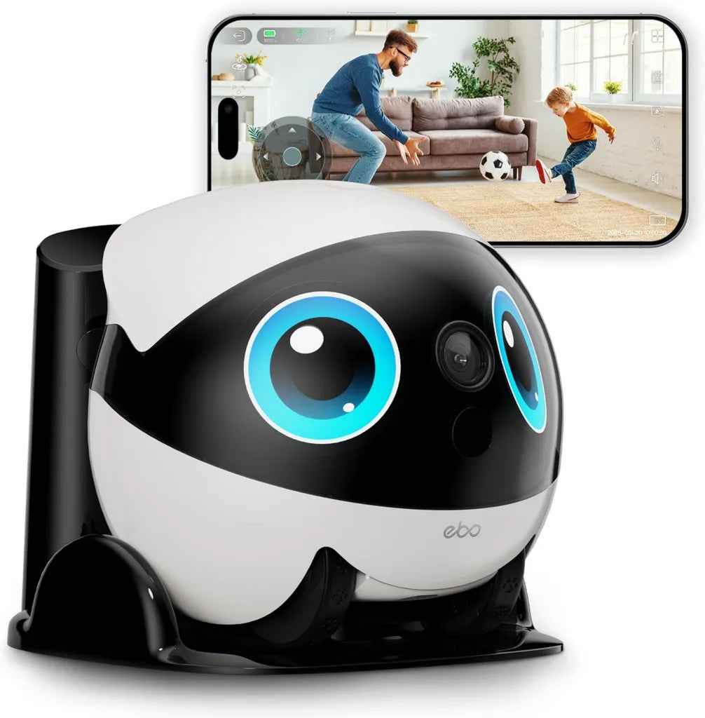 Enabot EBO Air 2 Plus – Intelligenter Familienroboter mit 3K Kamera, Video-Gegensprechfunktion und KI-Chat