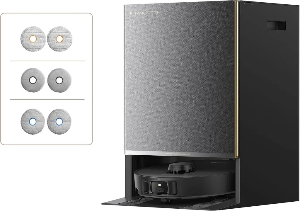 Dreame Matrix10 Pro Saug- und Wischroboter mit Multi-Mop Dock, leistungsstarke 30.000 Pa, intelligente Bürste und automatische Mopp-Reinigung
