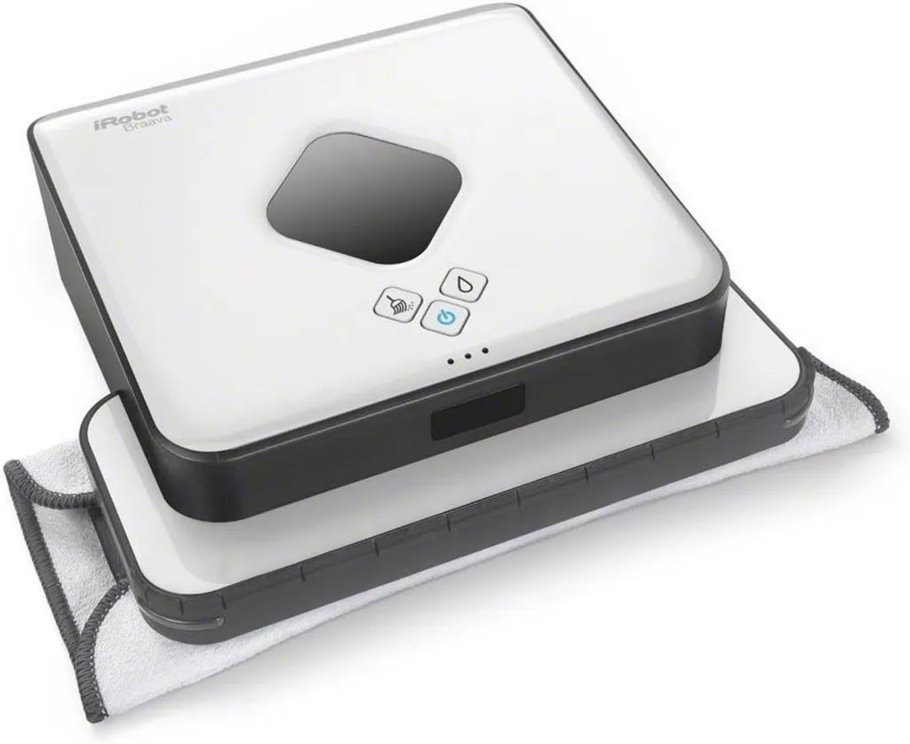 iRobot Braava 390T Wischroboter, leistungsstarke Bodenreinigung, weiß
