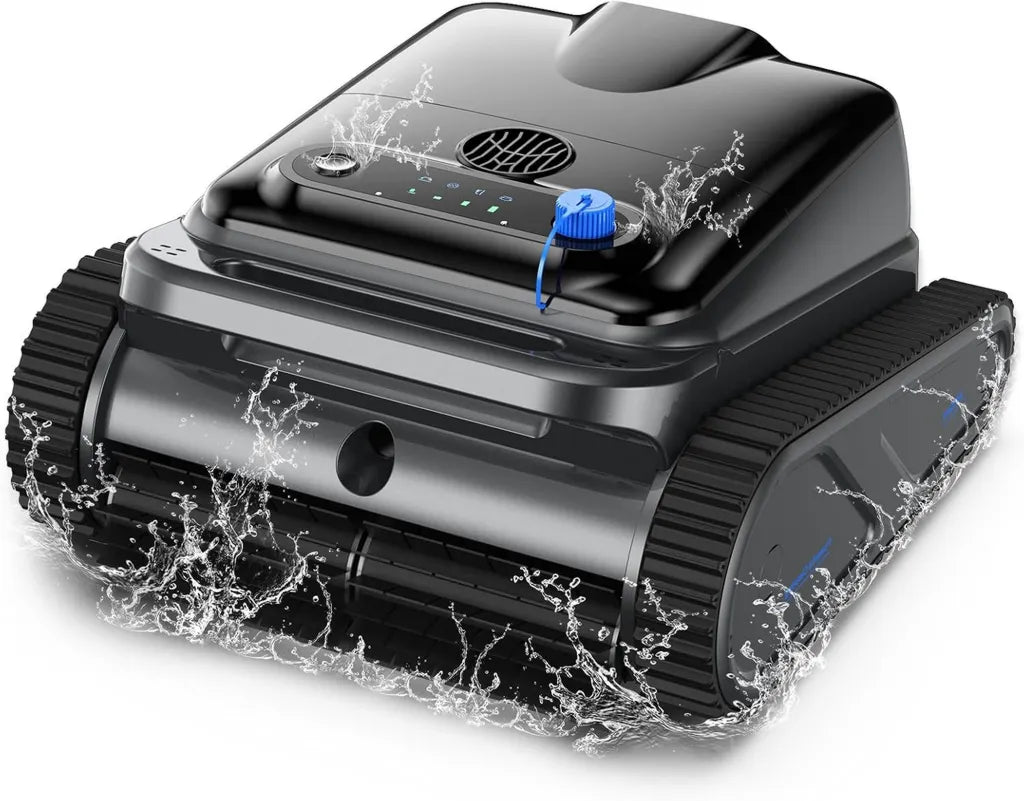 Kabelloser Poolroboter Y50SE für Boden und Wände, 4-in-1 Reinigung, 120 Min Laufzeit, Intelligente Navigation, Pools bis 200 m²