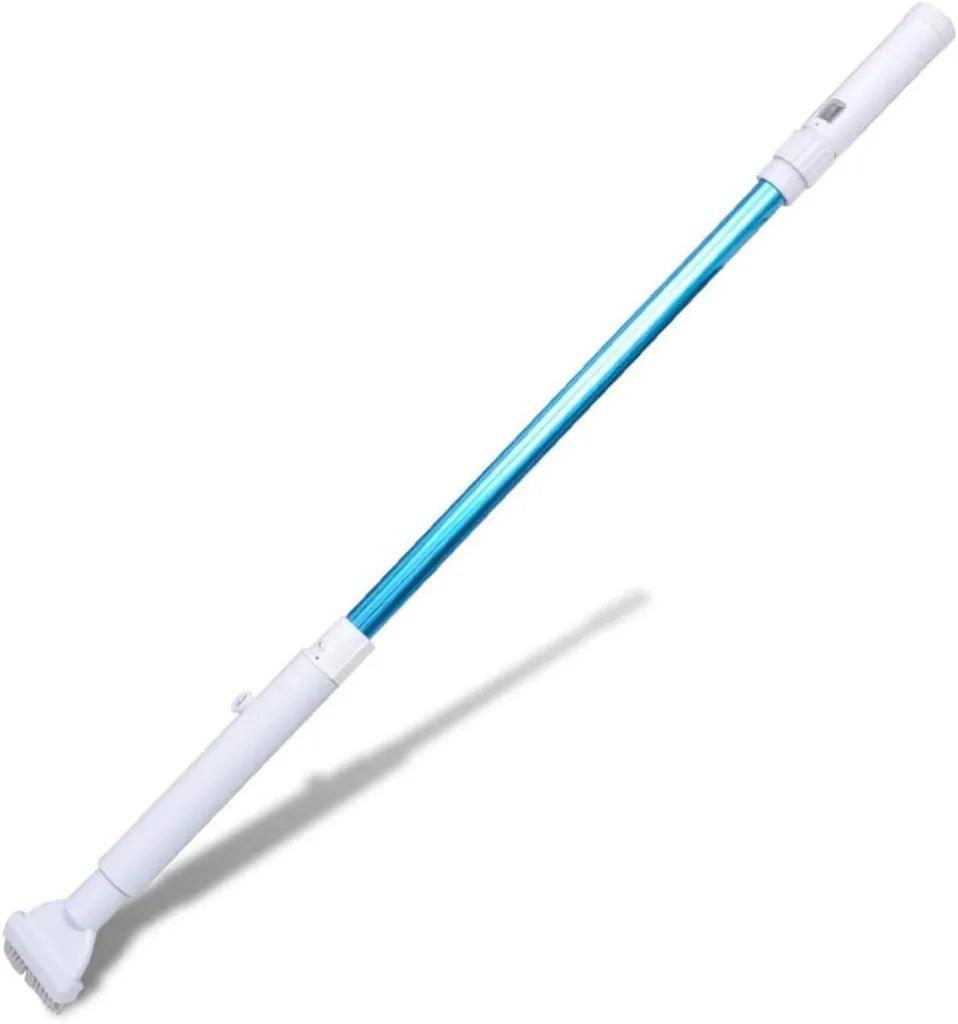 Kabelloser Poolsauger mit Teleskopstiel, abnehmbarer Filter & Bürste, für Becken, Ecken & Treppen