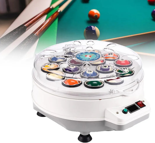 Professionelle Billardkugel-Poliermaschine für 16 Kugeln, Ideal für Snooker und Billard