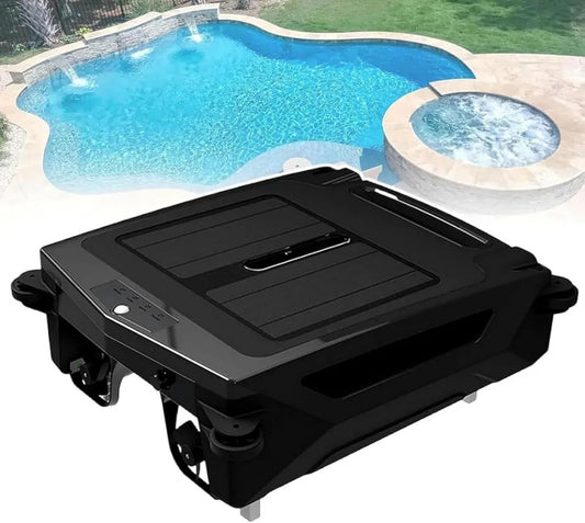 Solarbetriebener Poolroboter mit Doppelantrieb, automatisches Reinigungsgerät für Schwimmbäder