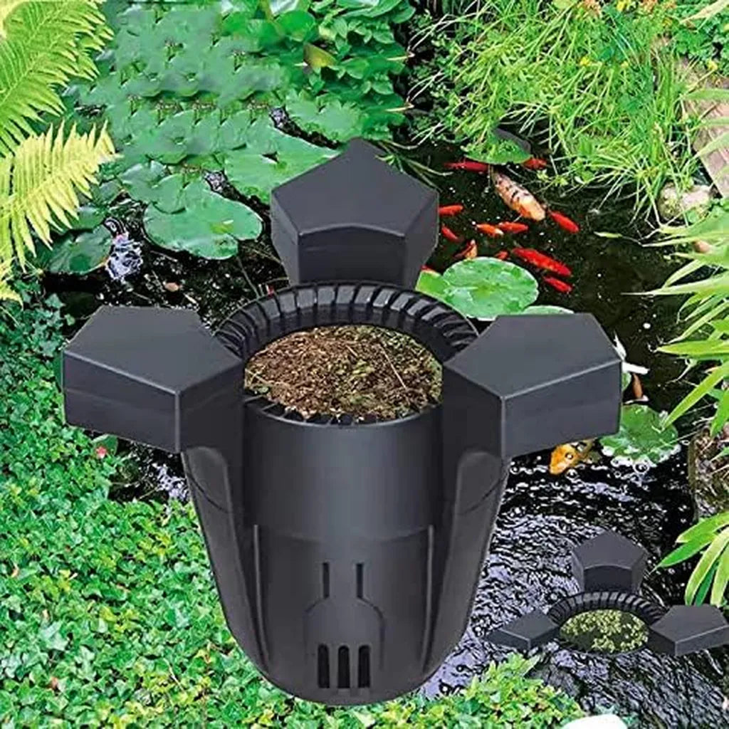 Automatischer Teich- und Pool-Skimmer-Roboter für eine saubere Wasseroberfläche
