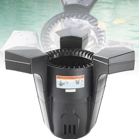 Effektiver automatischer Pool-Skimmer-Roboter für saubere Wasseroberflächen in Pools und Teichen