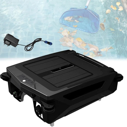 Kabelloser Pool-Reinigungsroboter mit Solar- und Batteriebetrieb, Dual-Speed-Modus für effiziente Oberflächenpflege