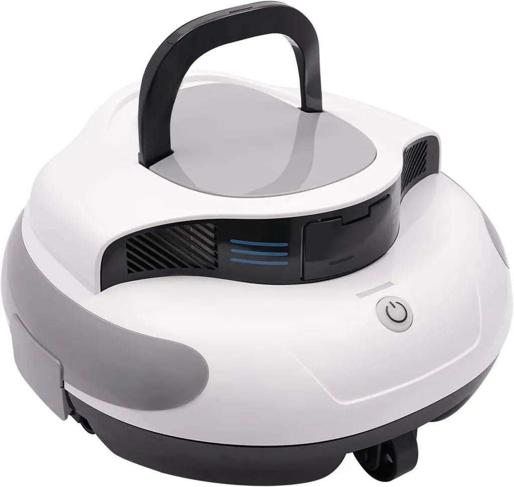 Kabelloser Poolroboter für Schwimmbäder bis 25° Neigung