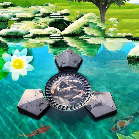 Automatischer Poolroboter für Teiche und Schwimmbecken – Effiziente Reinigungsmaschine für Garten und Außenbereich
