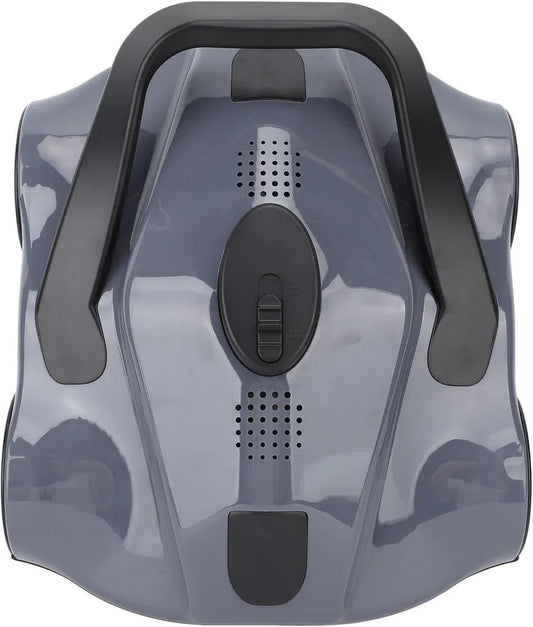 Automatischer Poolreiniger mit IPX8, Leistungsstarker Saugroboter, 130 Min. Laufzeit, 100-240 V, Für Flachwasserpools, EU-Stecker