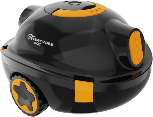 EVERCROSS BOT Poolroboter - Effiziente Bodenreinigung, 100 Minuten Laufzeit, Doppelmotor, IPX8 wasserdicht