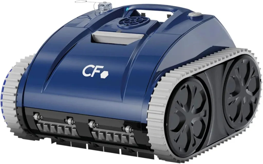Effizienter Akku-Poolroboter für Boden und Wände, bis 80m², 110 Minuten Laufzeit