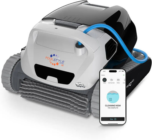 Dolphin Poolroboter 40i mit App-Steuerung, für Boden- und Wandreinigung bis 12 m