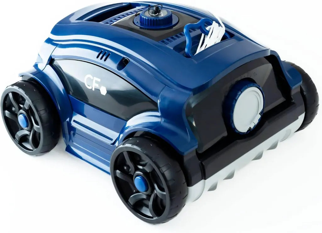 Kabelloser Poolroboter mit hoher Kapazität, Akku für Flächen bis 100 m²