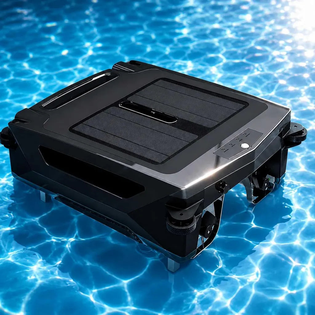 Intelligenter Solar-Poolroboter mit 4,1L Korb für alle Pooltypen