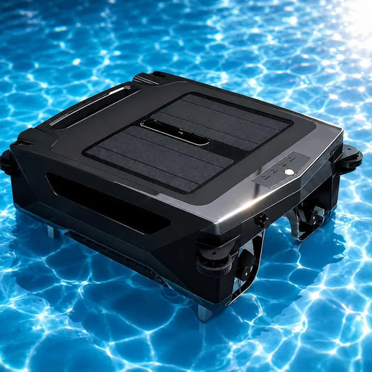 Intelligenter Solar-Poolroboter mit 4,1L Korb für alle Pooltypen