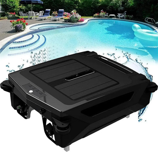 Solarbetriebener Poolroboter mit Hindernisvermeidung, langlebig und effizient für Heimschwimmbecken bis 100㎡