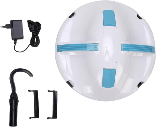 Automatischer Poolroboter mit 5200-mAh-Akku, 120 Min. Laufzeit, EU-Stecker