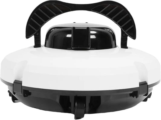 Automatischer Poolroboter, kabellos, 120 Min. Laufzeit, intelligente Navigation, für Pools bis 92 m² mit Selbstparkfunktion (EU-Stecker)
