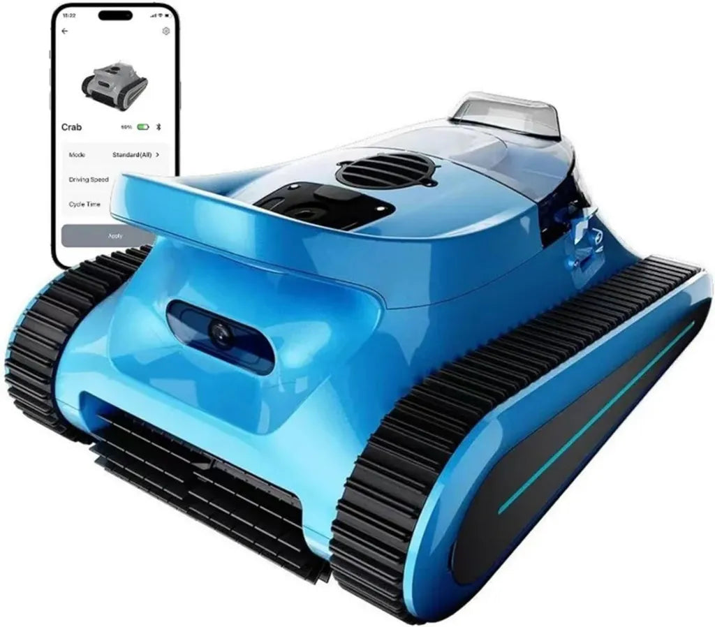 Elektrischer Poolreiniger mit Sonar-Navigation und Wandkletterfunktion