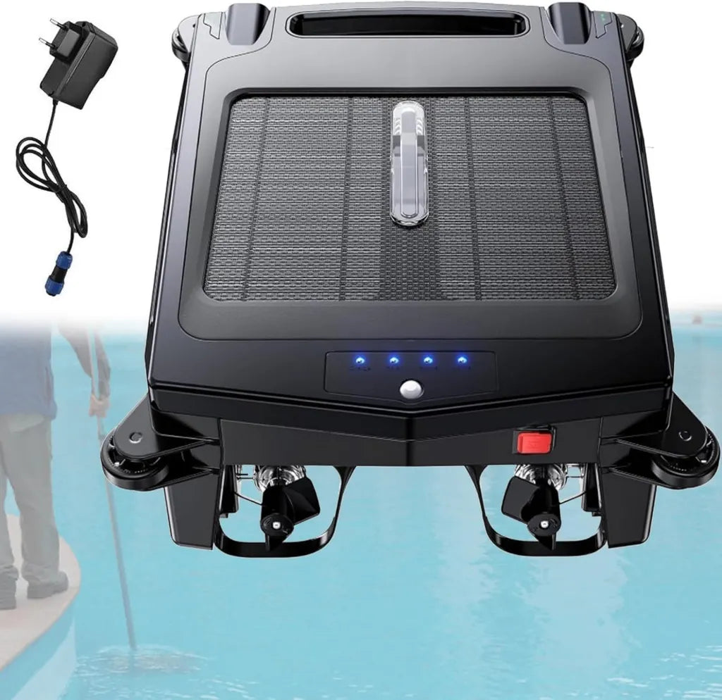 Solarbetriebener Poolroboter mit intelligenter Navigation und automatischer Hinderniserkennung