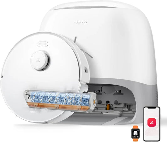 Roborock Qrevo Curved 2 Flow Saugroboter mit Selbstreinigung und Teppichschutz