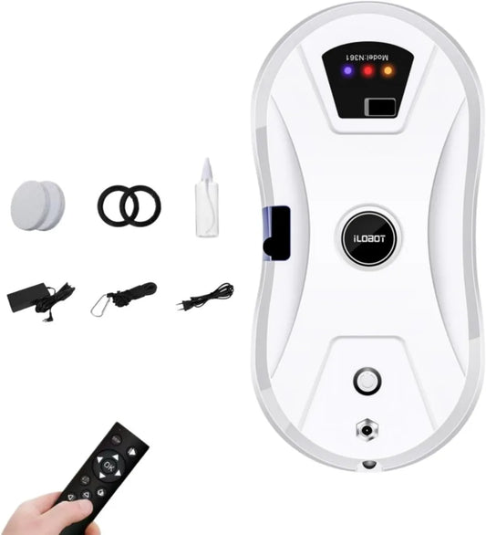 Effizienter Osmo Fensterputzroboter mit 5600 Pa Saugkraft und Fernbedienung