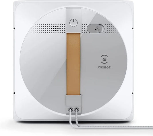 ECOVACS Winbot W1 Pro Fensterputzroboter, Intelligente Dual-Wassersprühtechnologie, Win SLAM 3.0 Navigation, 2800Pa Saugkraft, Kantenerkennung, App-gesteuert