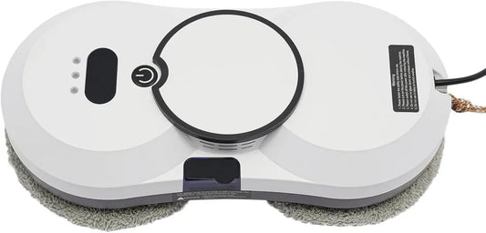 Kabelloser Fensterreinigungsroboter mit Sprühfunktion und Turbinenmotor, 2800Pa Saugkraft, 80W